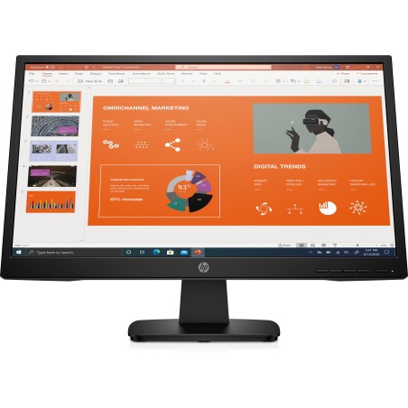 HP P22va G4 FHD Monitor - Crisp and Clear Full HD Display | Model 453D2AT